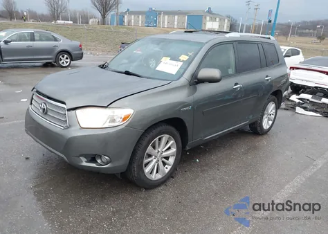 2008 Toyota Highlander Hybrid Limited from USA, damaged, VIN JTEEW44A082016483